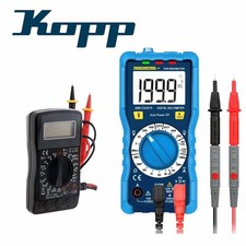 Kopp Digitalmultimeter Messgerät  Minimeter Strom, Spannung, Widerstand messen