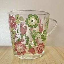 Ikea Tasse Ideell Glas rosa &