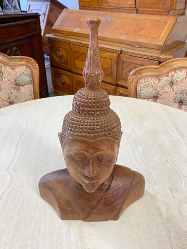 Buddha skulptur holz - buddha,