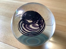 Glaskugel briefbeschwerer - glaskugel,,