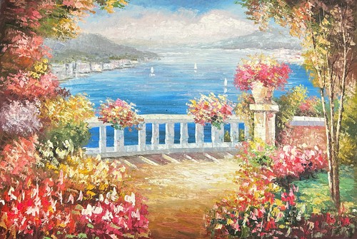 ölgemälde 60x90 - Ölgemälde,