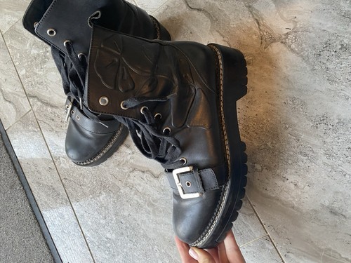 Zara biker boots - biker,
