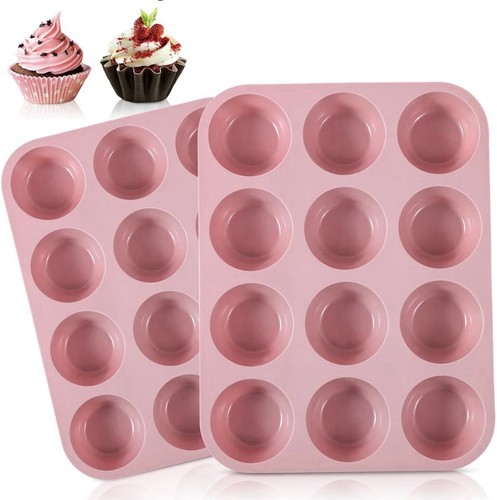 Silikon muffinform 2er set - silikon,
