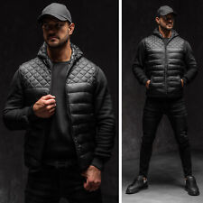 Weste Steppweste Bodywarmer Übergangs Motiv Kapuze Sport Herren BOLF Ärmellos