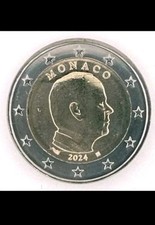 2 Euro Kursmünze 2024 Monaco