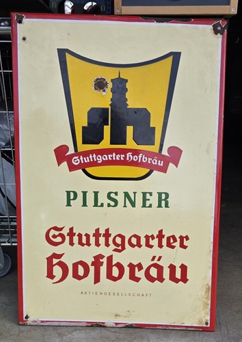 Altes emailschild stuttgarter - altes, "stuttgarter