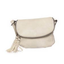 Eternel, Umhängetasche, Damen, Beige, Einfarbig, 18, 10, 13 cm #ndq