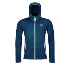 Ortovox FLEECE HOODY Herren Fleecejacke Gr. XL Blau Neu OVP