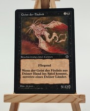 Geist der Fäulnis Portal 2. Zeitalter Magic Karte deutsch (Foul Spirit)
