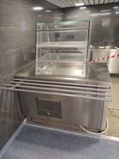 Rieber MaxMo Kalt Buffetausgabe Kühltheke Kühlaufsatz Kühlvitrine 133x82x136 cm