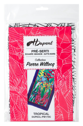 Dupont seidenschal 100 - 3x, 100%