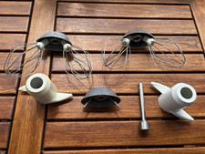 Bosch Küchenmaschine MUM 6 Zubehörteile Deckel Doppelquirl Knethaken Teigteiler