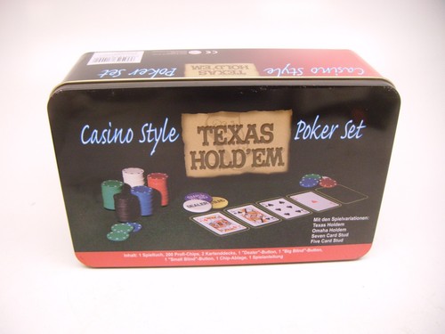 Poker set texas hold - poker, hold'em