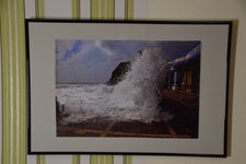 Foto Bilderrahmen Strand Meer Hafen Maritim Poster Bild Deko
