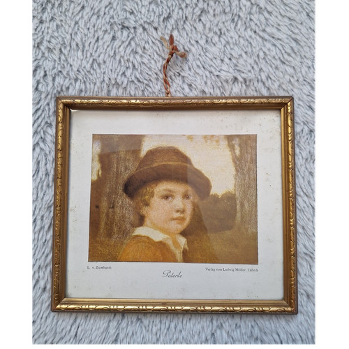Antiker kunstdruck peterle - antiker,