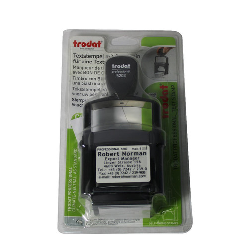 Trodat textstempel - trodat,