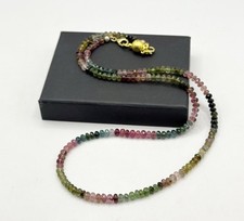 Turmalin Halskette facettiert