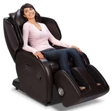 Luxus Massagesessel Shiatsu Cloud Massage Acutouch 6.0 Human Touch braun