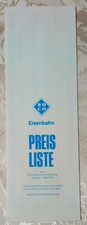 ROCO Eisenbahn Preisliste 1979