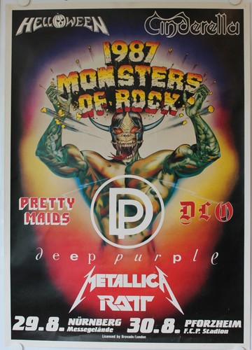 Monsters rock metallica - monsters, rock,