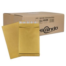 100 Faltentaschen B4