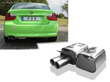 Fox Edelstahl Sportauspuff BMW