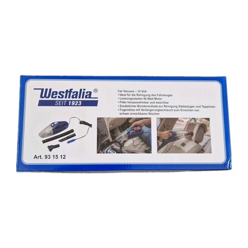 Westfalia 12v auto staubsauger - 12v,