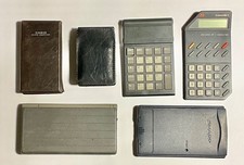 Taschenrechner Konvolut – Casio, Triumph-Adler, Sharp, TA, mbo- Vintage – DEFEKT