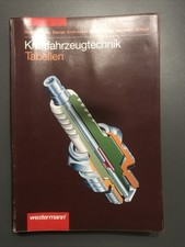 Kraftfahrzeugtechnik Handbuch Sachbuch Tabellen Westermann 430 Seiten Automobil