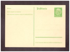 Postkarte Hindenburg  2 Stück  ungebraucht