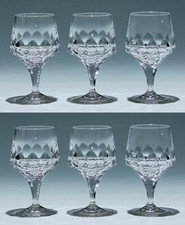 6 Bleikristall Kelchgläser