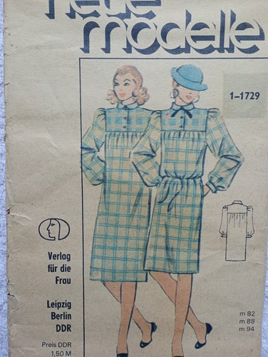 Schnittmuster ddr neu - ddr,