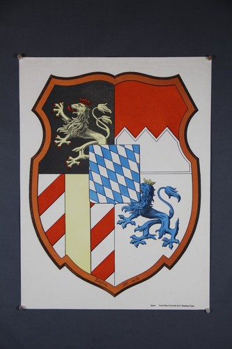 Großes bayerisches wappen - großes,