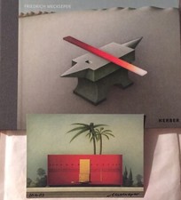 Friedrich Meckseper signiert Kunst Karte Unterschrift Signatur Autogramm