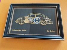 Uhrenbild Volkswagen " Käfer " von H. Lehner