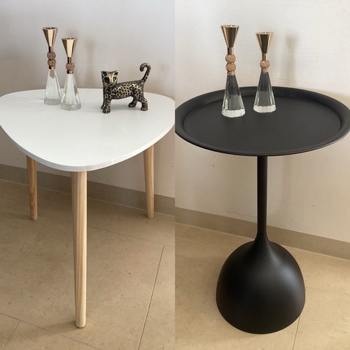 Beistelltisch rund metall - beistelltisch,