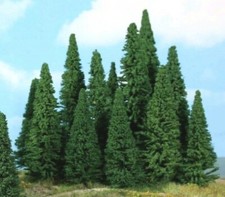 Heki 2242 Tannen 20 Stück Bäume, H0 / TT / N, 9 - 14 cm, Neu