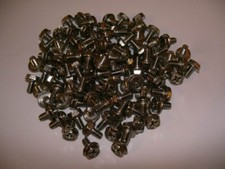 100 Stück PC Schrauben Edelstahl V2A Zollgewinde UNC 6-32 Rostfrei