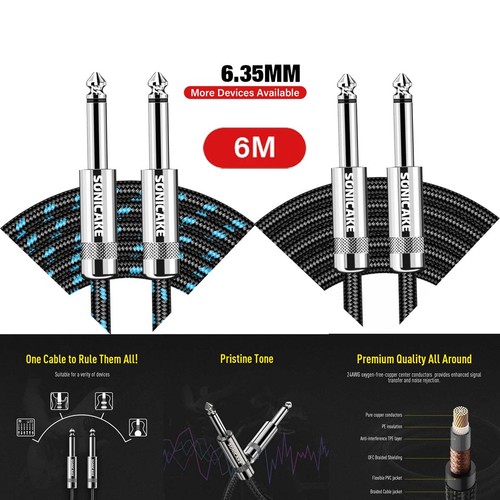 Sonicake geflochtenes kabel - 6m,