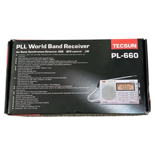 Tecsun 660 - pl-660, (black)