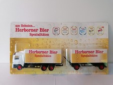 Bärenbräu Herborn mini Werbetruck, MB Actros HZ 1:87 in OVP