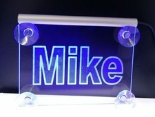 Name LED Leuchtschild