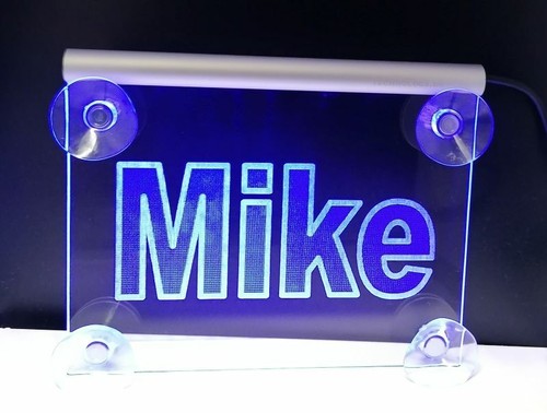 Text led leuchtschild - text,