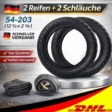 2x Reifen + 2x Schlauch 12"