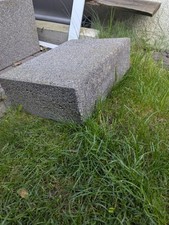 8 Blockstufen in Anthrazit, 15/35/50 cm