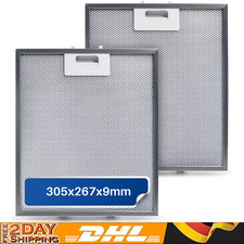 2x Metallfettfilter für