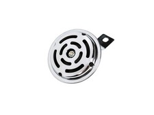 Hupe 12V mit Halter in Chrom -