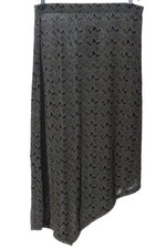 ZARA Maxirock Damen Rock Gr. DE 40 blau-hellorange-wollweiß Elegant