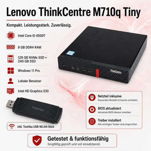 Lenovo thinkcentre m710q tiny - lenovo,