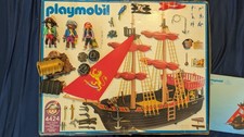 PLAYMOBIL Piraten Schiff 4424 mit OVP Und Anleitung